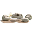 Modern Outdoor Lounge – Dedon Atolo 2-Seater Sofa in Textured Fiber Weave | Casa Design Group
