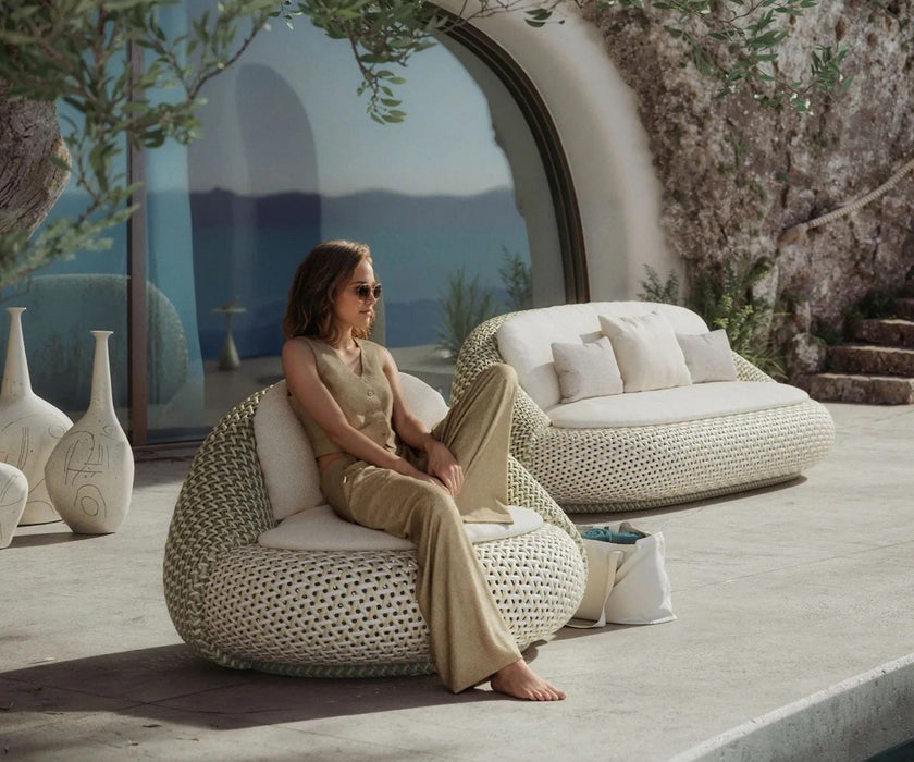 Luxury Outdoor Lounge Chair Atolo by Dedon with Archipelago-Inspired Design | Casa Design Group