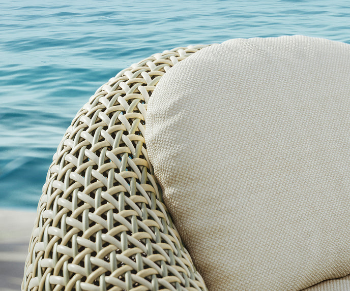 Luxury Outdoor Lounge Chair Atolo by Dedon with Archipelago-Inspired Design | Casa Design Group