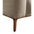 Aton Sofa by Giorgetti modular Italian sofa with Canaletto walnut structure and premium upholstery | Casa Design Group