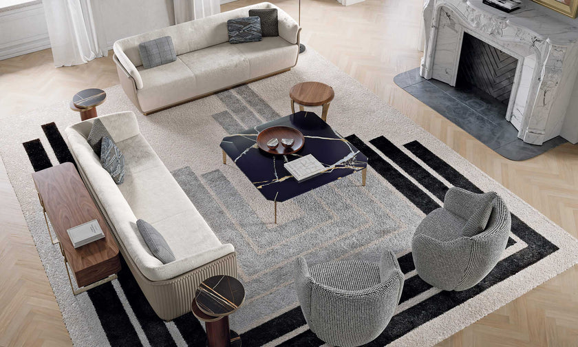 Audrey M elegant upholstered lounge chair by Capital | Casa Design Group