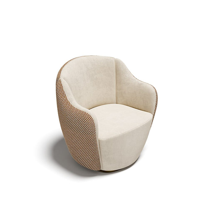 Audrey M elegant upholstered lounge chair by Capital | Casa Design Group