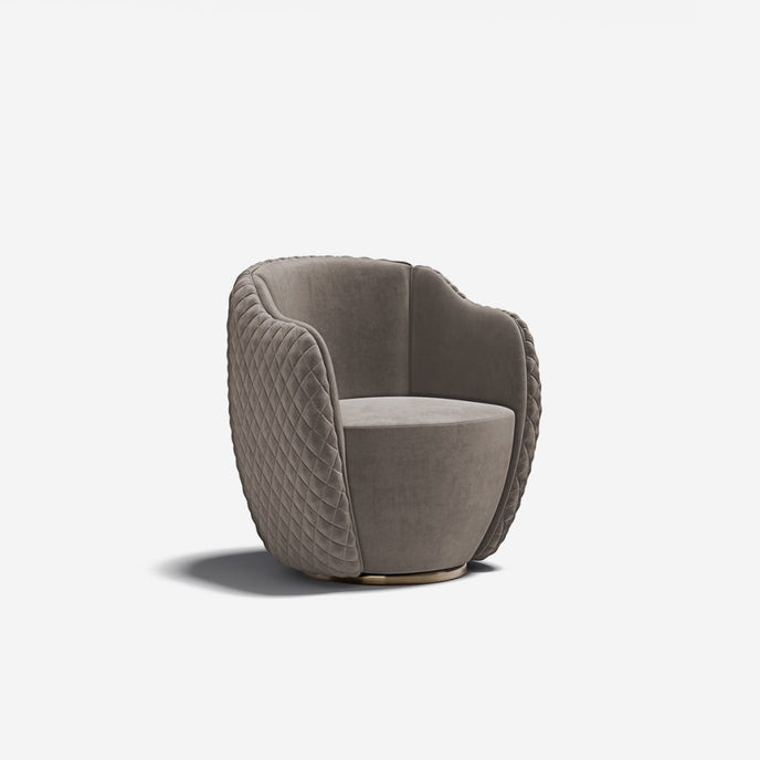 Audrey S elegant upholstered lounge chair by Capital | Casa Design Group