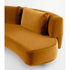 High End Audrey Curved Sofa by Gallotti&Radice Casa Design Group