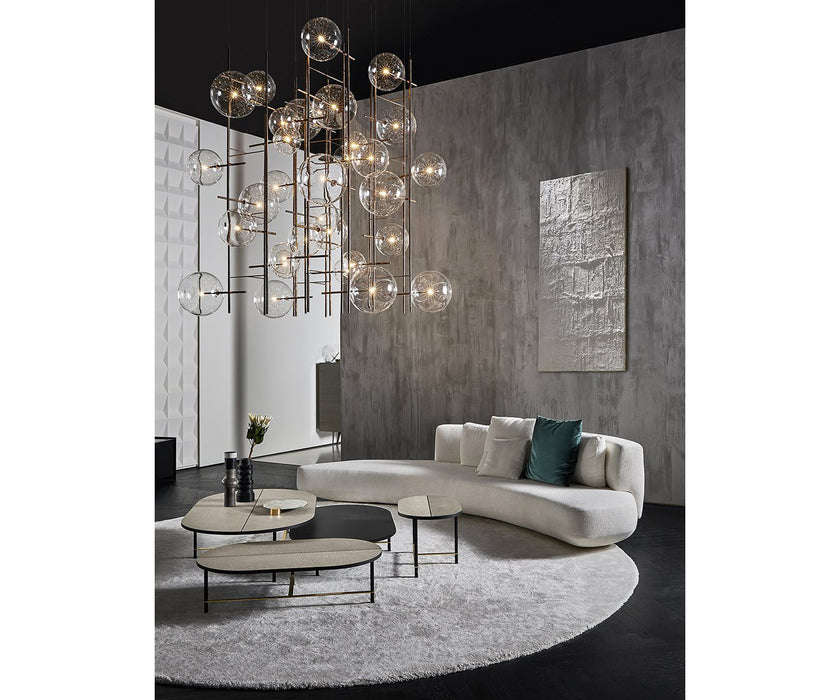 High End Audrey Curved Sofa by Gallotti&Radice Casa Design Group
