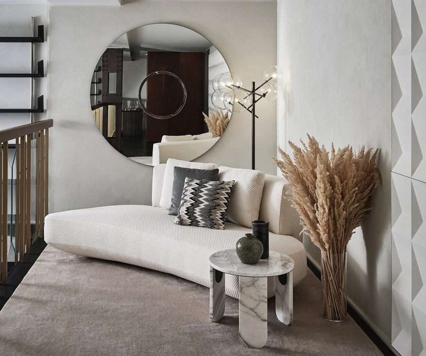 High End Audrey Curved Sofa by Gallotti&Radice Casa Design Group