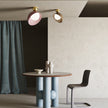 Aurora Ceiling Lamp with White Glass Diffuser by Italamp | Casa Design Group