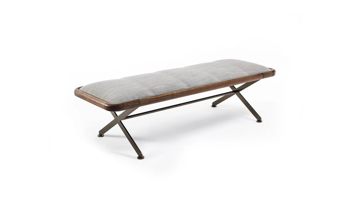 High End Axxia Bench by Porada Casa Design Group