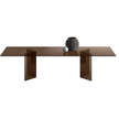 Bacco Glass Dining Table by Tonelli Design | Casa Design Group