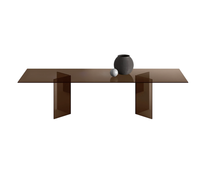 Bacco Glass Dining Table by Tonelli Design | Casa Design Group