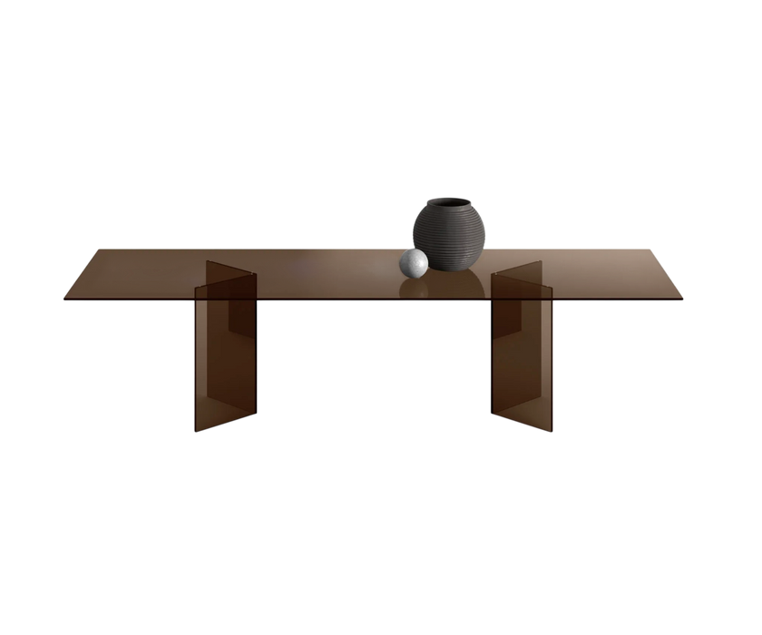 Bacco Glass Dining Table by Tonelli Design | Casa Design Group