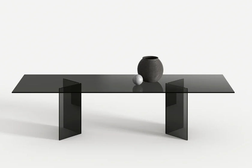Bacco Glass Dining Table by Tonelli Design | Casa Design Group