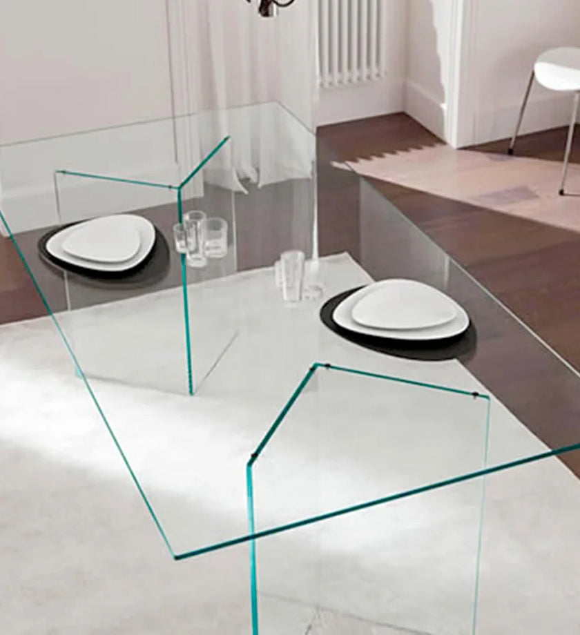 Bacco Glass Dining Table by Tonelli Design | Casa Design Group
