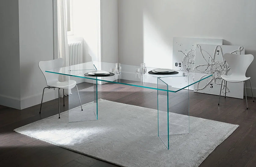 Bacco Glass Dining Table by Tonelli Design | Casa Design Group