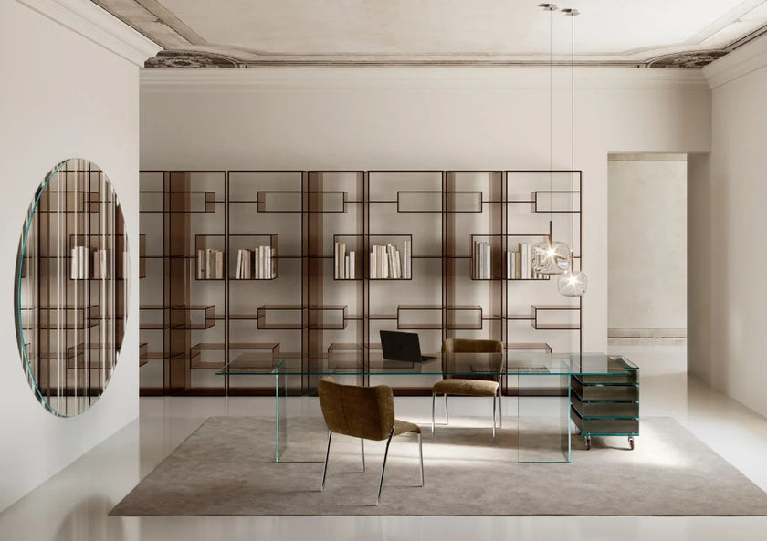 Bacco Glass Dining Table by Tonelli Design | Casa Design Group