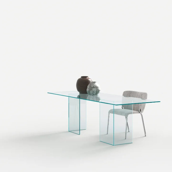 Bacco Glass Dining Table by Tonelli Design | Casa Design Group