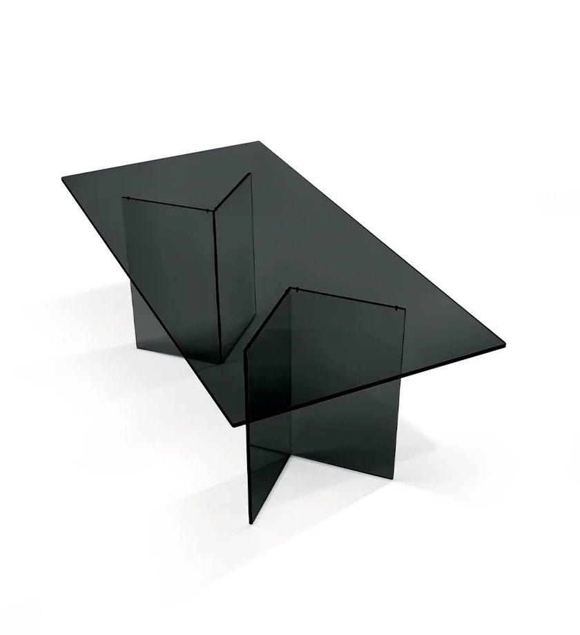 Bacco Glass Dining Table by Tonelli Design | Casa Design Group