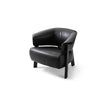 Back-Wing Lounge Chair by Cassina designed by Patricia Urquiola with a solid wood frame and upholstered seat.