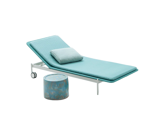 Baia Outdoor Sun Bed by Paola Lenti for Luxurious Relaxation Casa Design Group