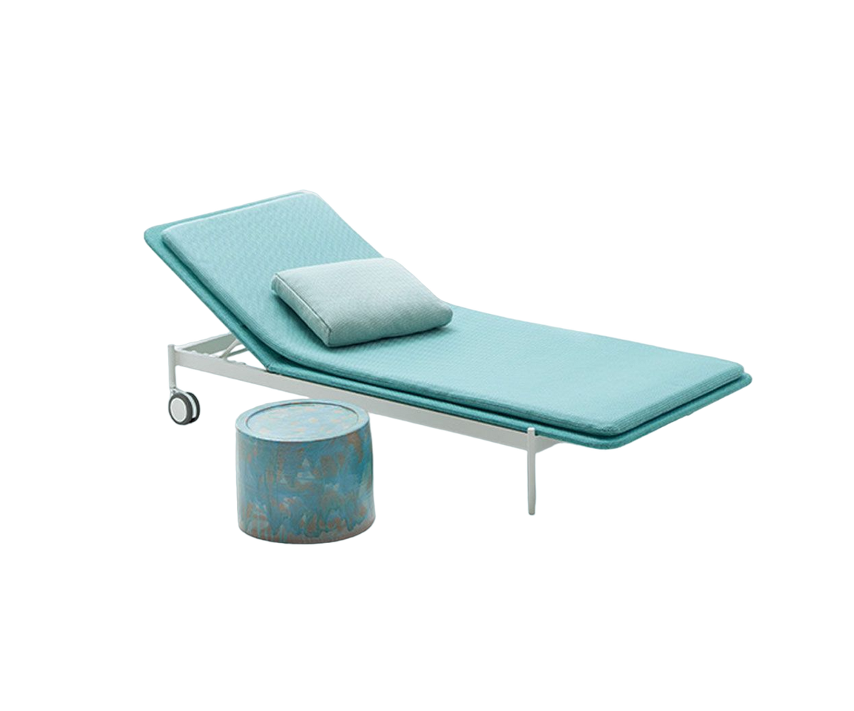 Baia Outdoor Sun Bed by Paola Lenti for Luxurious Relaxation Casa Design Group