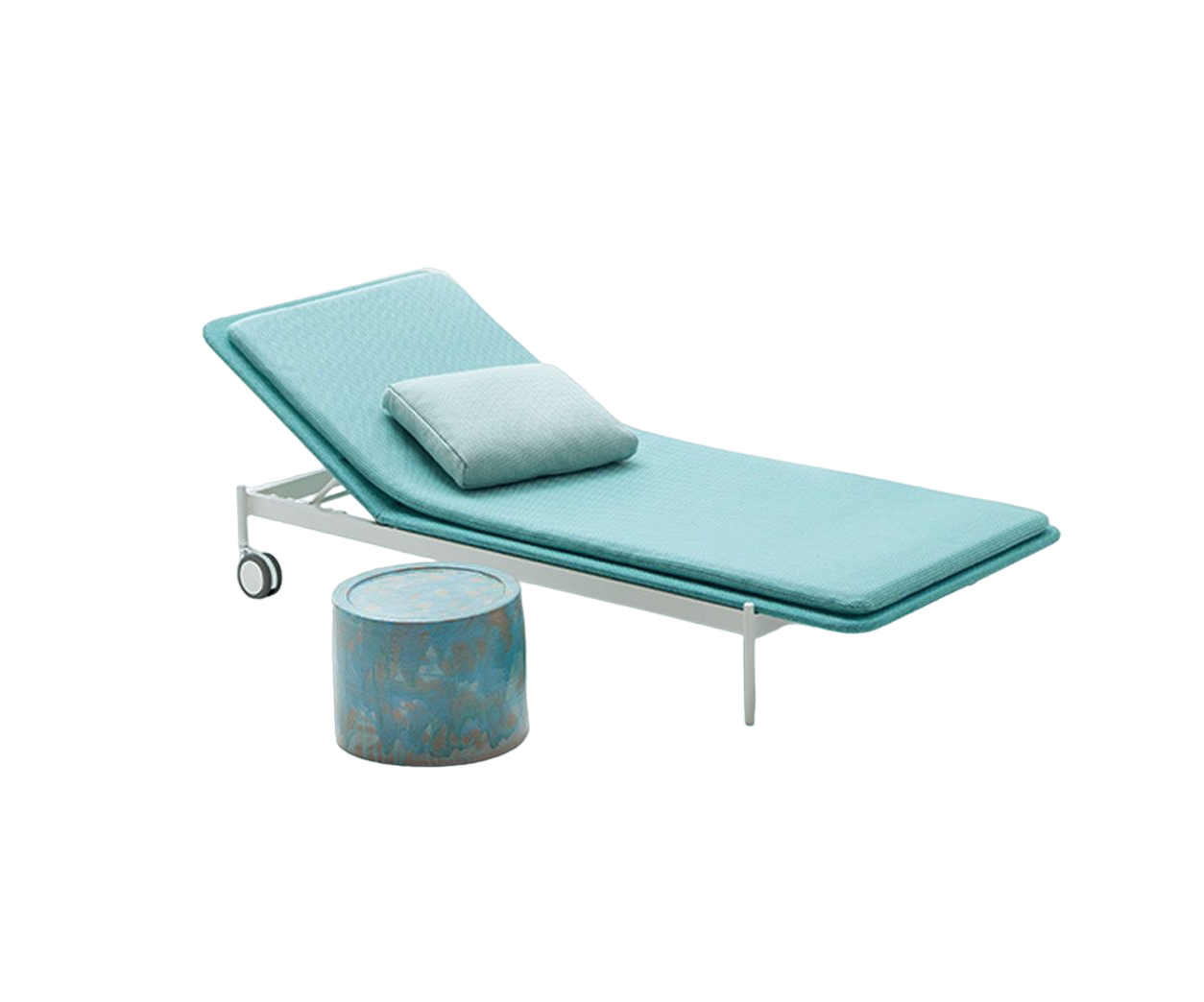 Baia Outdoor Sun Bed by Paola Lenti for Luxurious Relaxation Casa Design Group