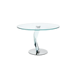 Bakkarat Extra Clear Glass Dining Table by D’Urbino e Lomazzi for Tonelli Design | Casa Design Group