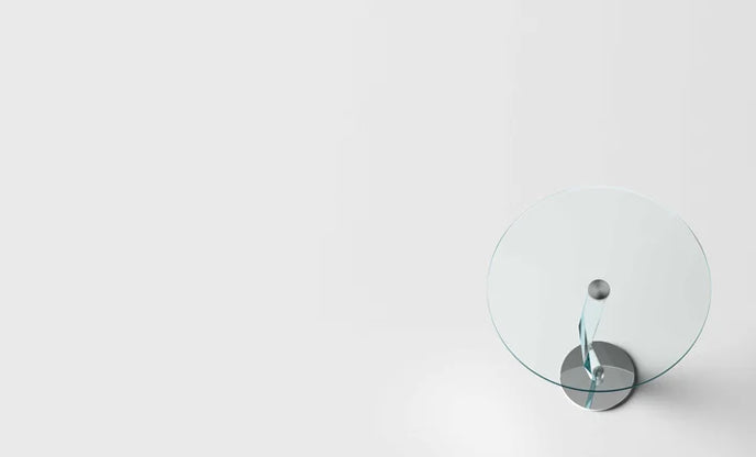 Bakkarat Extra Clear Glass Dining Table by D’Urbino e Lomazzi for Tonelli Design | Casa Design Group