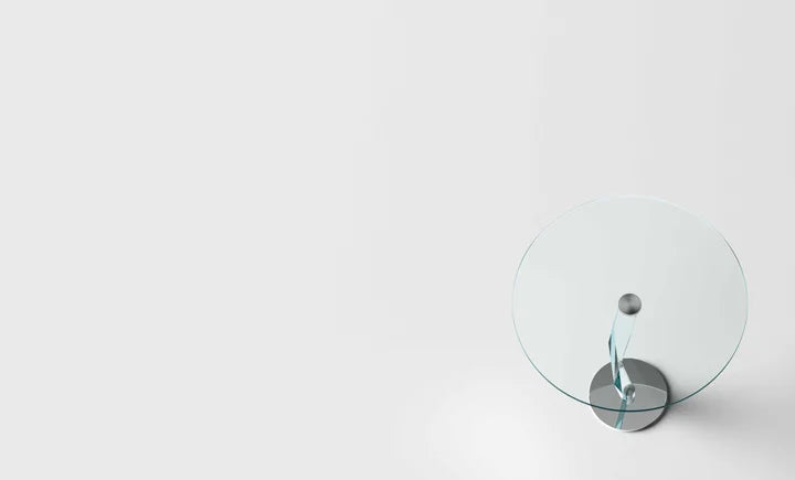 Bakkarat Extra Clear Glass Dining Table by D’Urbino e Lomazzi for Tonelli Design | Casa Design Group