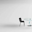 Bakkarat Extra Clear Glass Dining Table by D’Urbino e Lomazzi for Tonelli Design | Casa Design Group