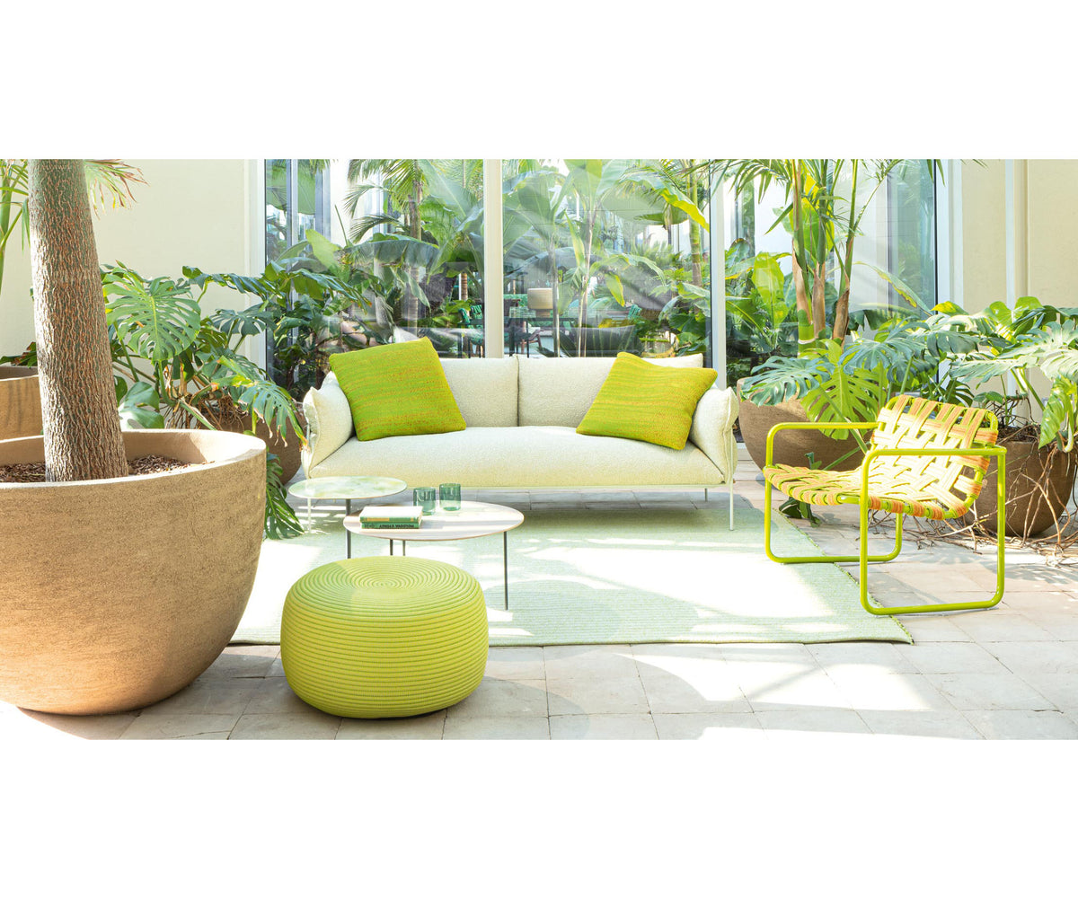 Baleari Outdoor Lounge Chair by Paola Lenti with Hand-Woven Rope Yarn | Casa Design Group