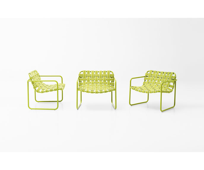 Baleari Outdoor Lounge Chair by Paola Lenti with Hand-Woven Rope Yarn | Casa Design Group