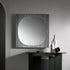 Bands Mirror by Angeletti Ruzza Design for Tonelli Design | Casa Design Group