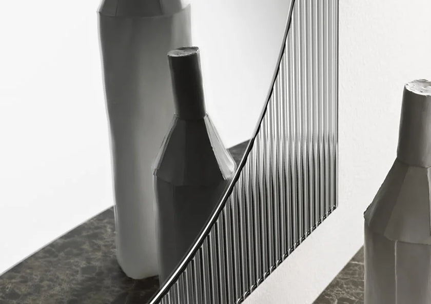 Bands Mirror by Angeletti Ruzza Design for Tonelli Design | Casa Design Group
