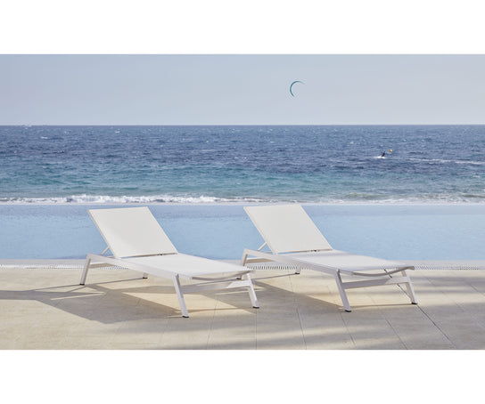 Modern Banoi Outdoor Chaise Lounge by Point | Casa Design Group