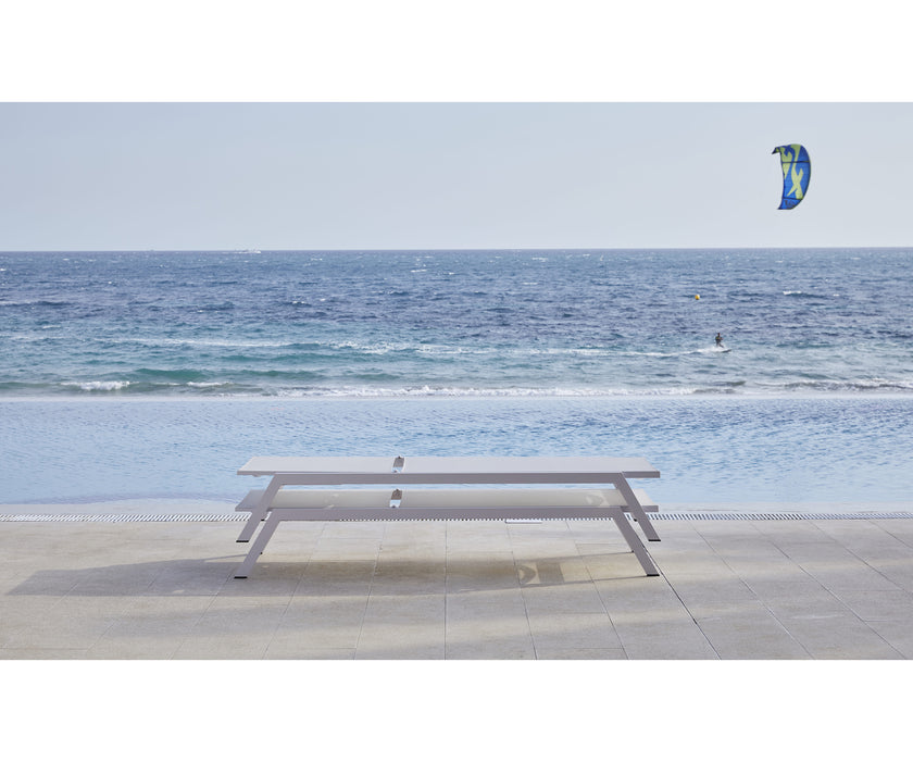 Modern Banoi Outdoor Chaise Lounge by Point | Casa Design Group
