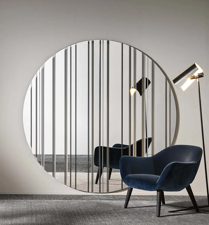 Barcode Mirror by Giuseppe Maurizio Scutellà for Tonelli Design | Casa Design Group