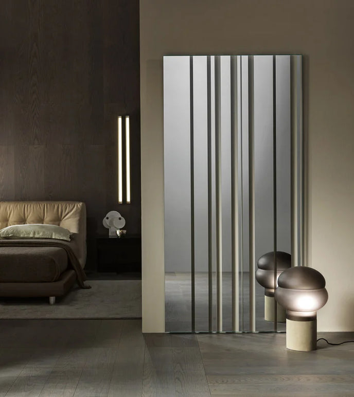 Barcode Mirror by Giuseppe Maurizio Scutellà for Tonelli Design | Casa Design Group