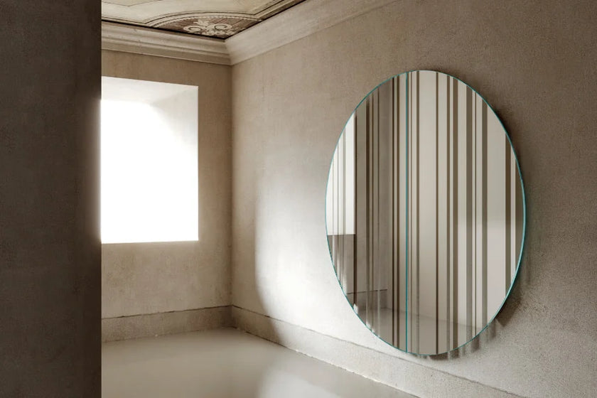 Barcode Mirror by Giuseppe Maurizio Scutellà for Tonelli Design | Casa Design Group