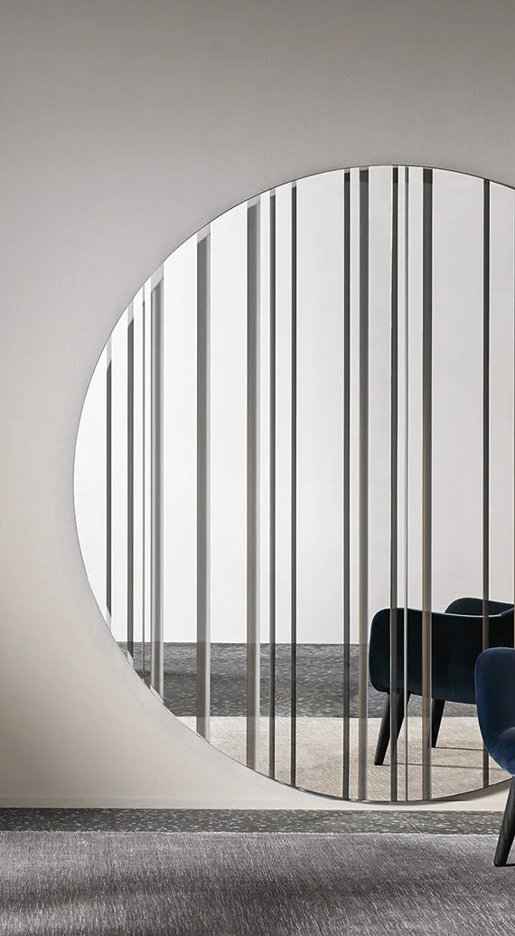 Barcode Mirror by Giuseppe Maurizio Scutellà for Tonelli Design | Casa Design Group