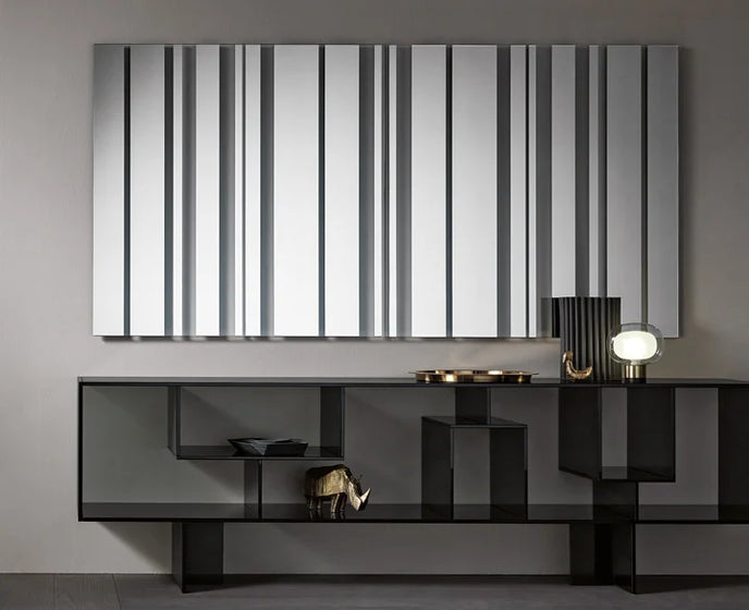 Barcode Mirror by Giuseppe Maurizio Scutellà for Tonelli Design | Casa Design Group