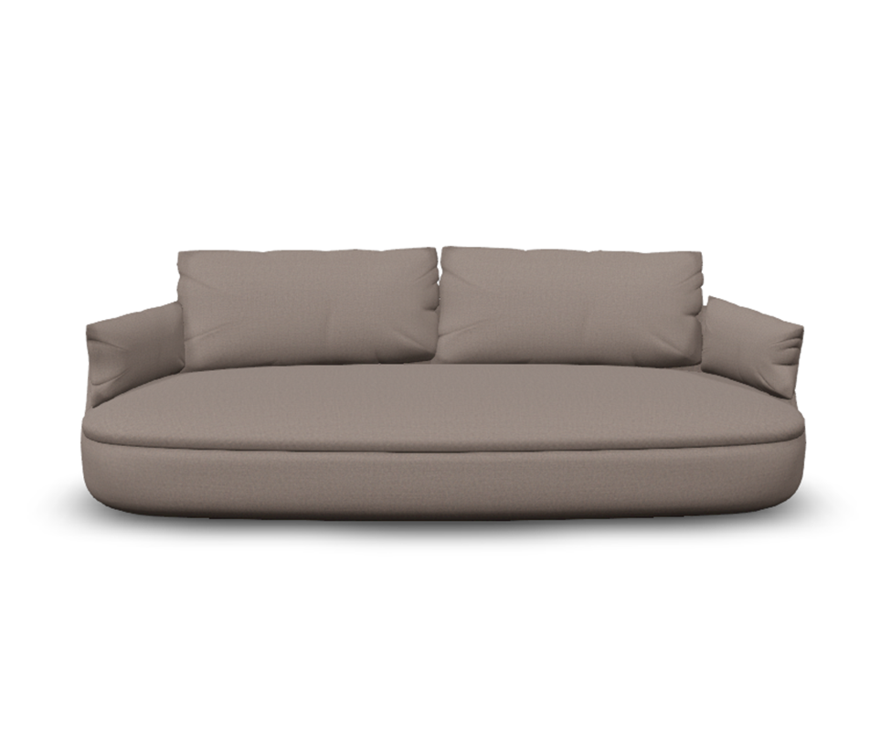 High-End Bart Sofa by Moooi with Cushions and Wooden Frame Casa Design Group