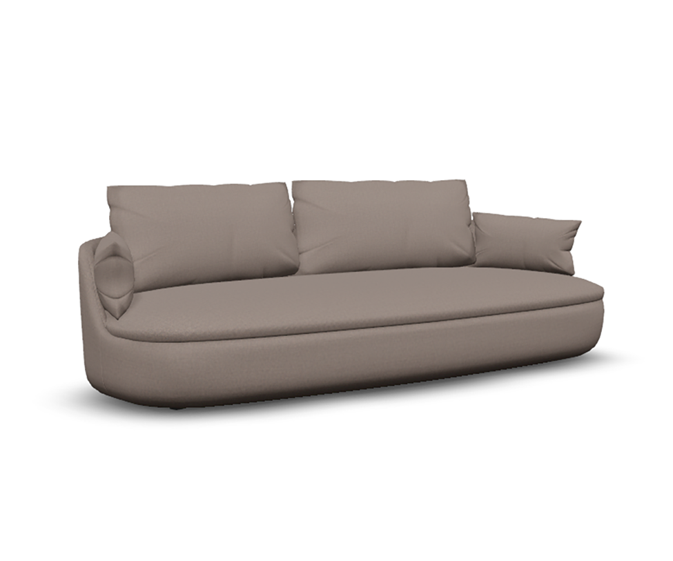High-End Bart Sofa by Moooi with Cushions and Wooden Frame Casa Design Group