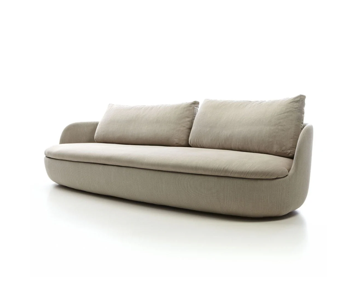 High-End Bart Sofa by Moooi with Cushions and Wooden Frame Casa Design Group