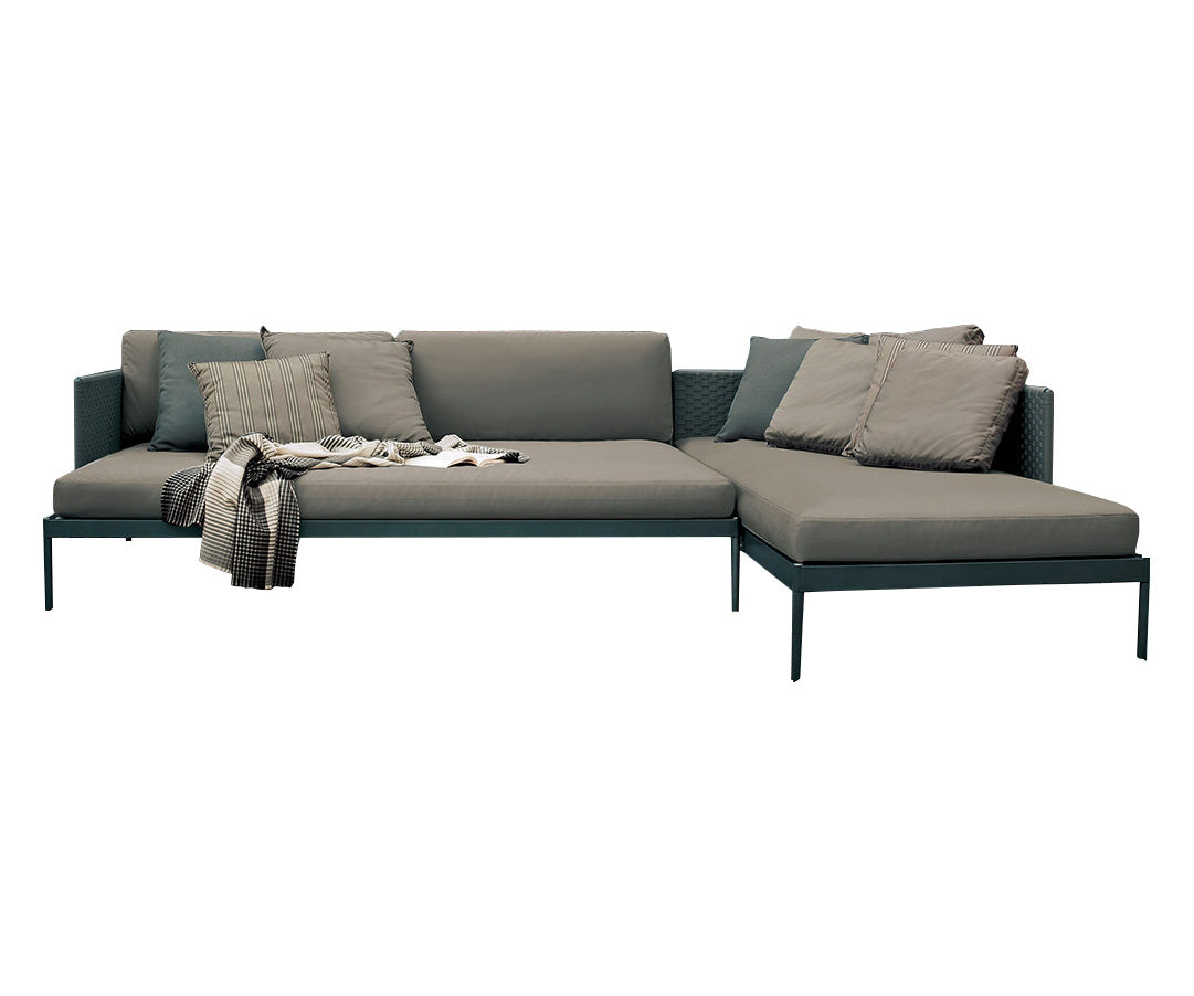 Luxury Basket Sectional Sofa by Roda | Contemporary Outdoor Furniture | Casa Design Group