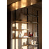 Lloyd Modular Bookcase by Baxter with Brushed Oak Structure and Leather Storage Units | Casa Design Group