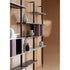 Lloyd Modular Bookcase by Baxter with Brushed Oak Structure and Leather Storage Units | Casa Design Group