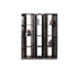 Y25 Bookcase by Baxter in Glossy Antique Grisdorè Steel | Casa Design Group