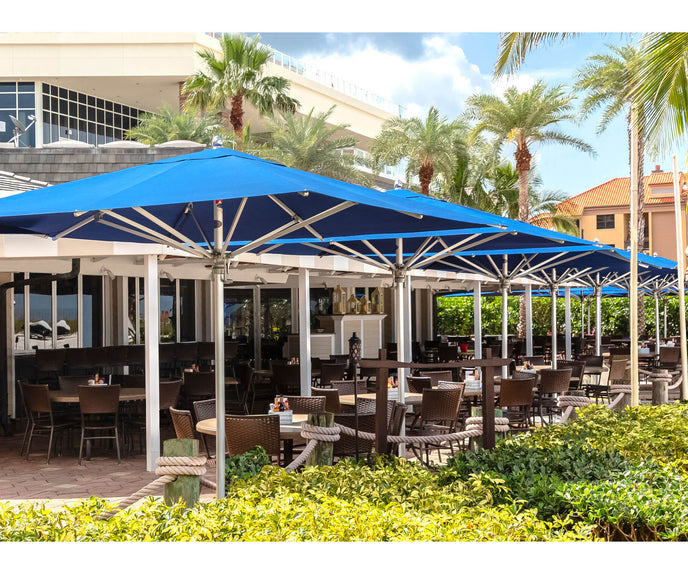 Tuuci Bay Master Max Classic Umbrella for luxury coastal outdoor spaces Casa Design Group