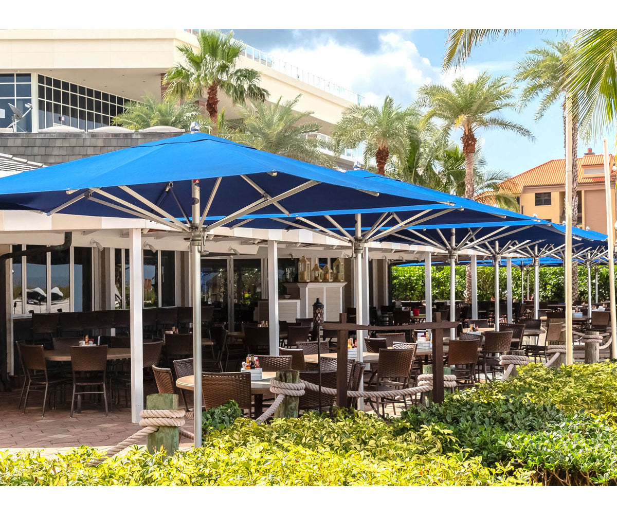 Tuuci Bay Master Max Classic Umbrella for luxury coastal outdoor spaces Casa Design Group