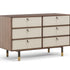 High End Bayus Night 6 - Chest of Drawers by Porada Casa Design Group